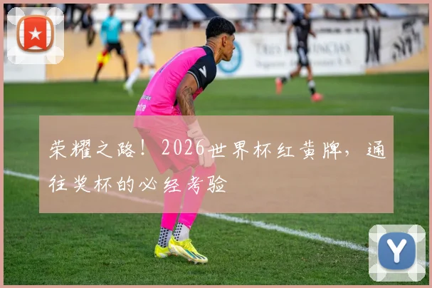 荣耀之路！2026世界杯红黄牌，通往奖杯的必经考验